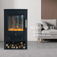 Vrijstaande sfeerhaard