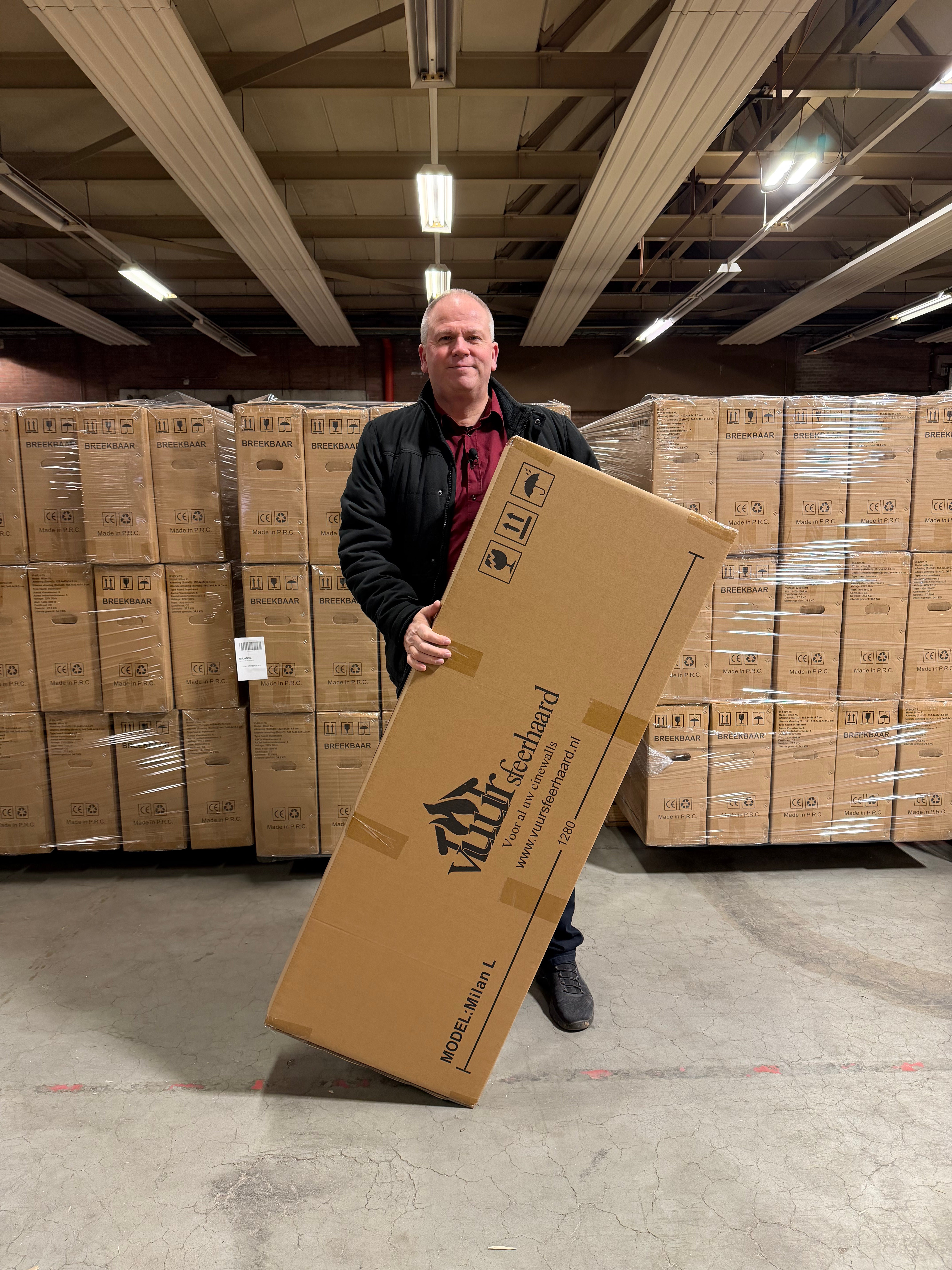 Sfeerhaard Milan M - 106cm