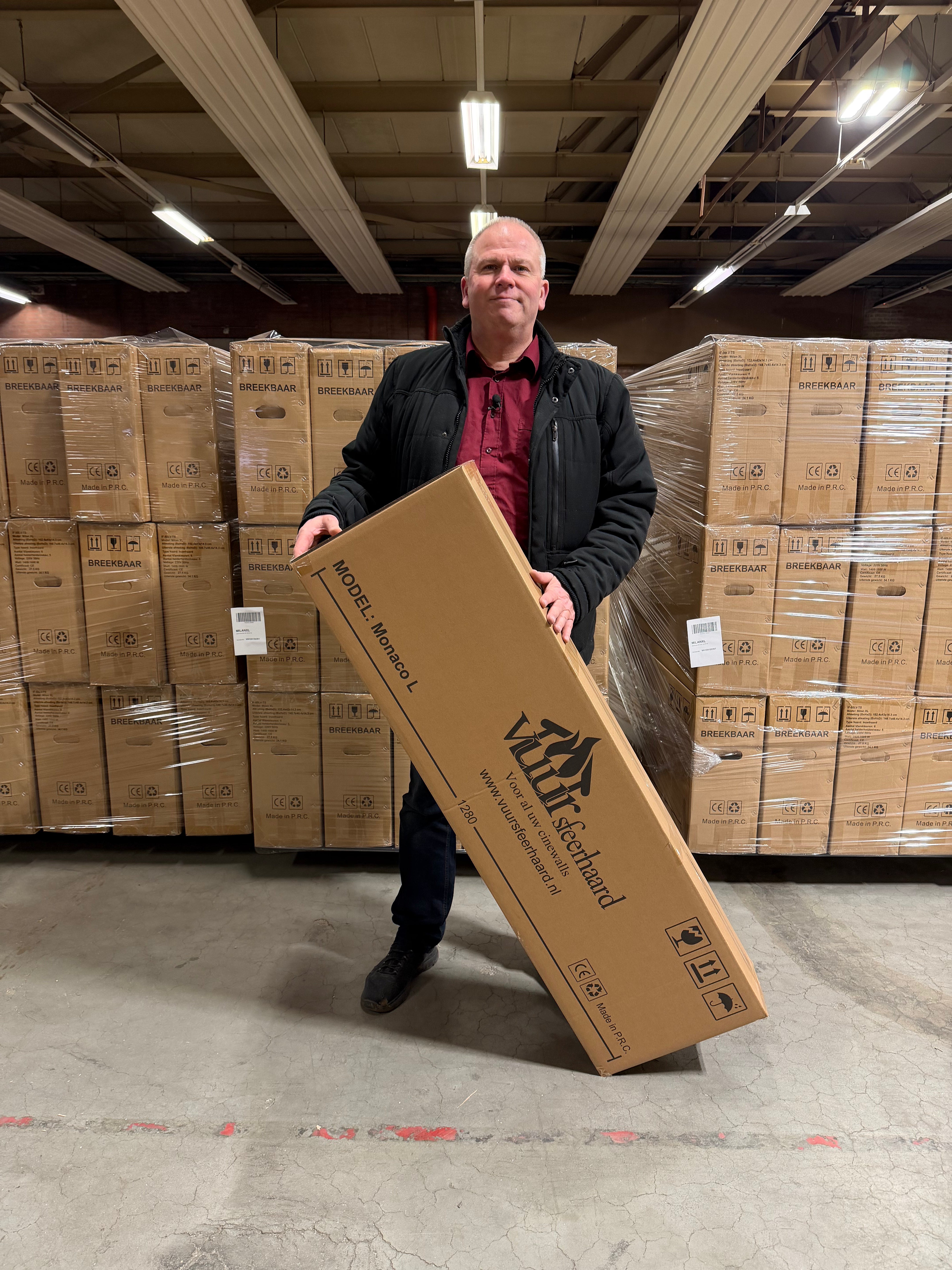 Sfeerhaard Monaco XXL - 183cm