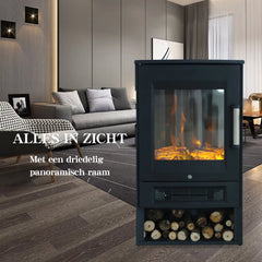 Vrijstaande sfeerhaard